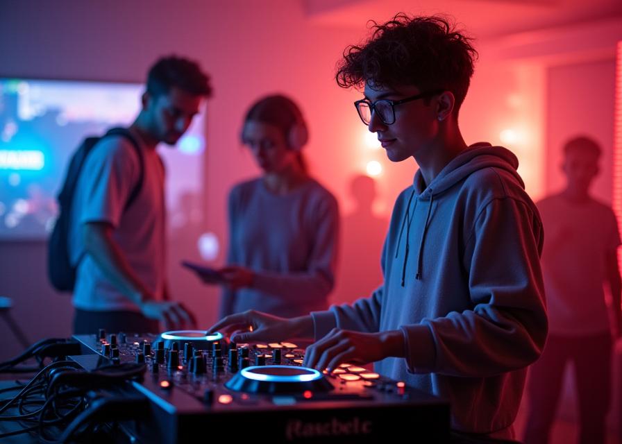 Formation DJ débutant pour jeunes adultes à Lyon