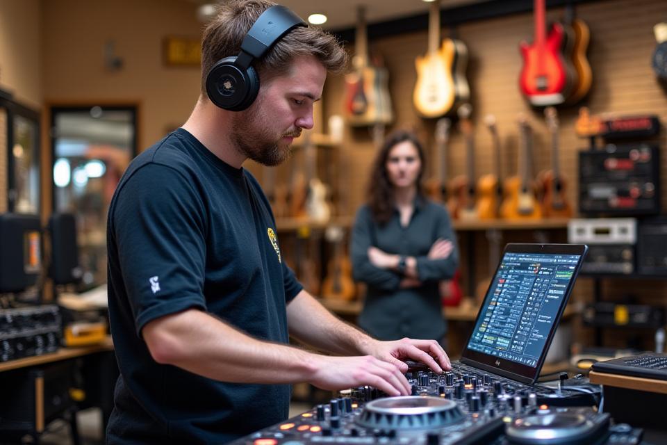 Formation DJ pour magasins d'instruments de musique Lyon